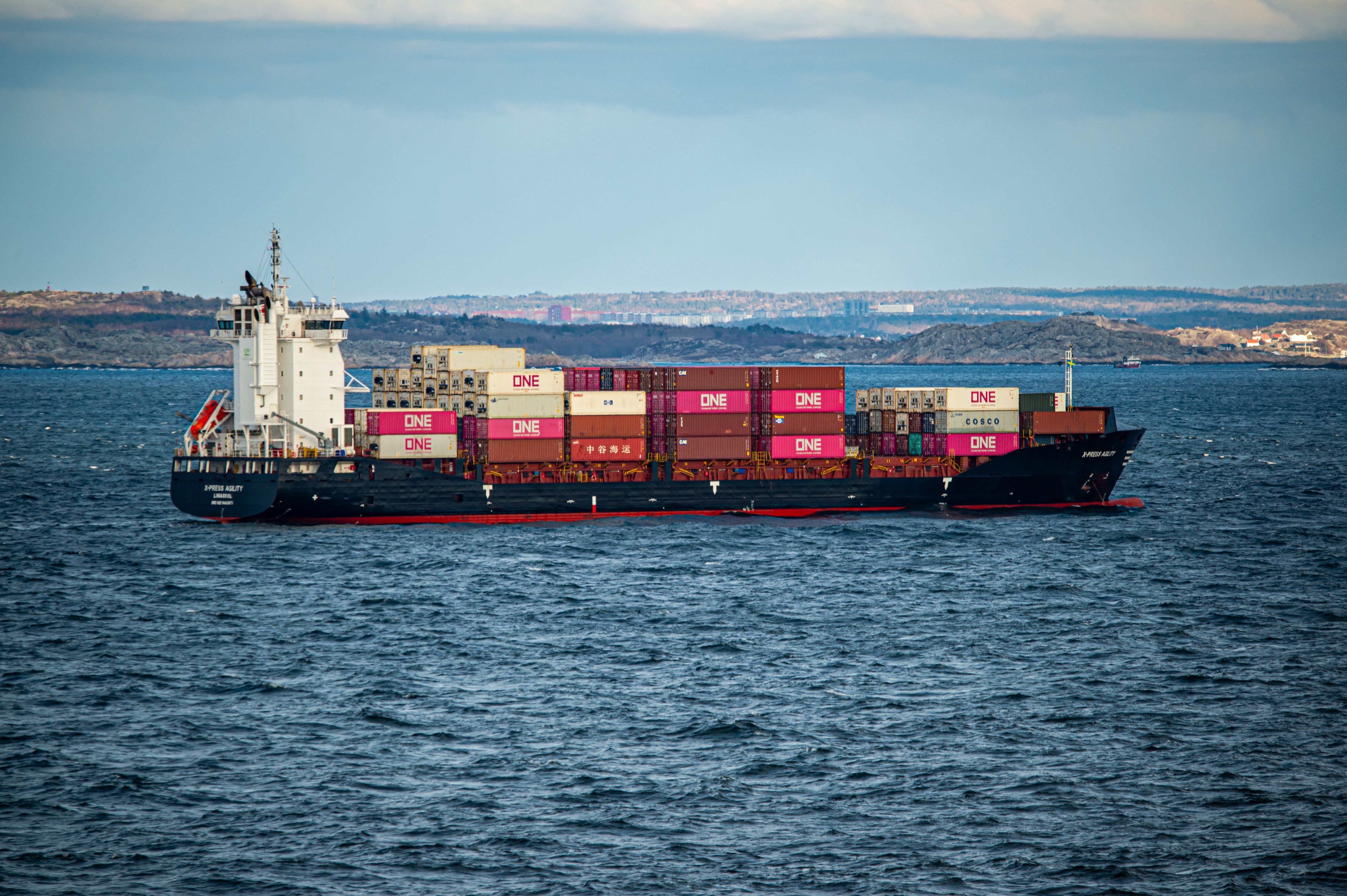 Europe — container shipping